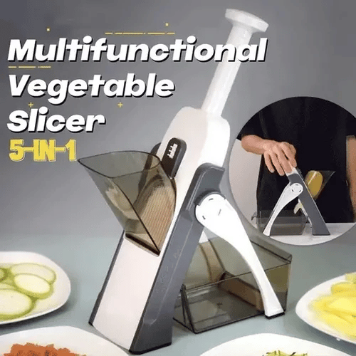 5 in-1 Multifunctional Mandolin Vegetable Slicer Cutter Food & Chopper