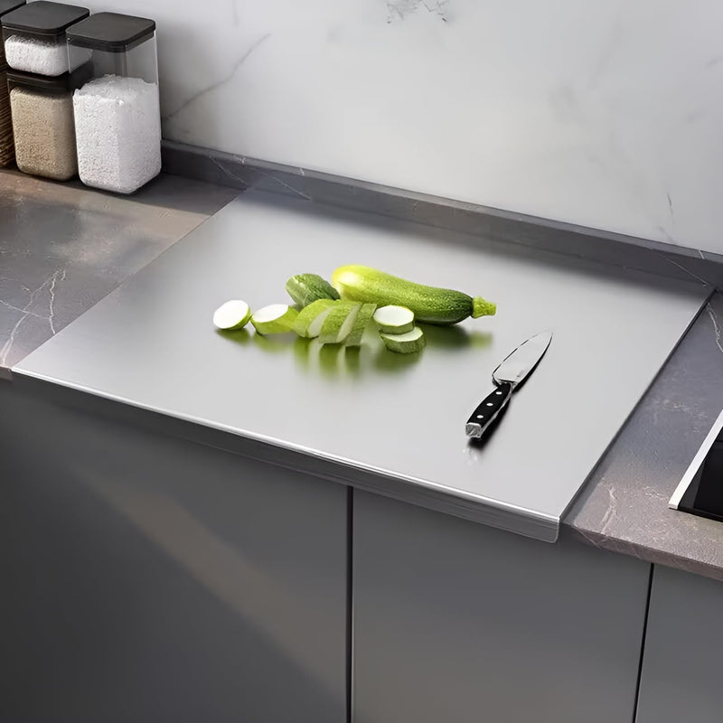 All-in-One Stainless Steel Cutting Board