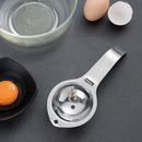 Stainless Steel Egg Separator – Easy Yolk & White Separation for Baking & Cooking