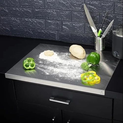 All-in-One Stainless Steel Cutting Board
