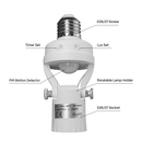 Smart Motion Sensor Lamp Holder – Automatic Lighting for Safety & Convenience