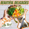 5 in-1 Multifunctional Mandolin Vegetable Slicer Cutter Food & Chopper