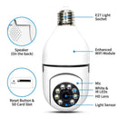 360° Wireless Camera bulb 1080p