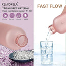 1L Water Bottle With Time Marker – 32 OZ Motivational Frosted Bottle
