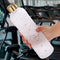 1L Water Bottle With Time Marker – 32 OZ Motivational Frosted Bottle