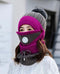 3PCS Women’s Winter Warm Scarf, Knitted Hat & Mask Set – Fashionable & Cozy
