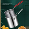 Stainless Steel Deep Frying Pot with Strainer Basket
